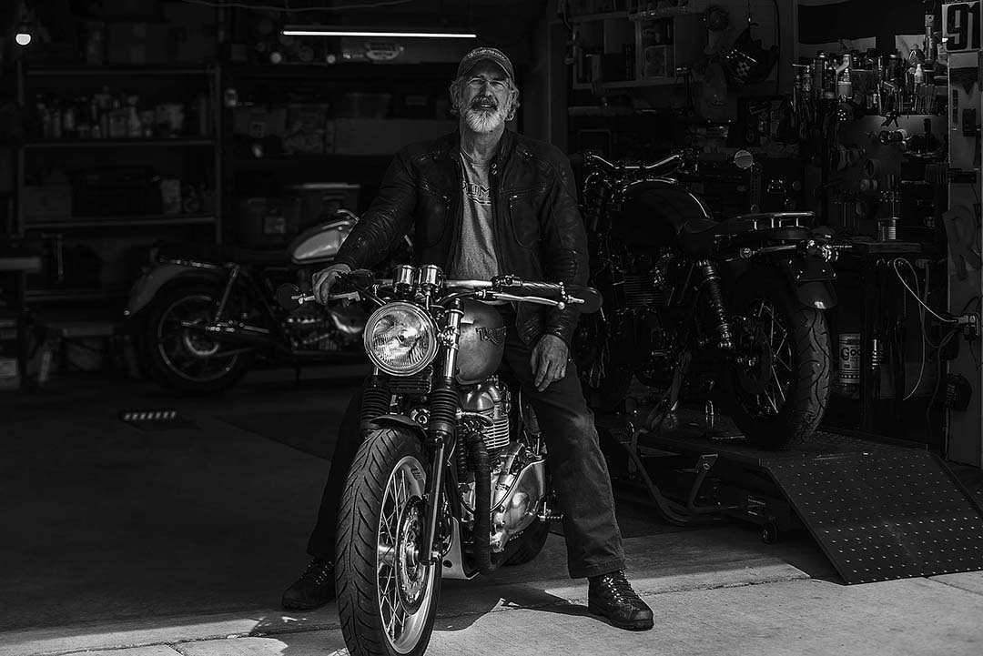 Randal Birkey in Garage Randal Birkey in Garage